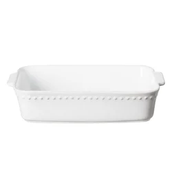 Bela keramična posoda za peko Costa Nova Pearl, 30 x 20 cm