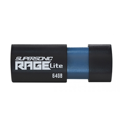 Patriot 64GB Supersonic Rage Lite (PEF64GRLB32U) USB flash memorija crna
