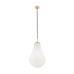 Argon 4879 - Luster na sajli JESSE 1xE27/15W/230V zlatna/bela