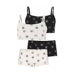 ARIZONA Set perila kremna/črna