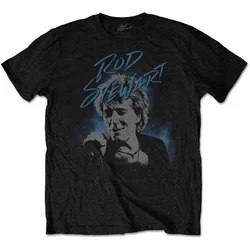 Rod Stewart Scribble Photo Black L Majica