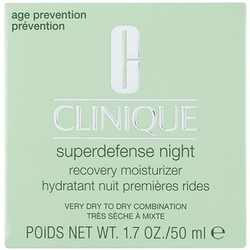 Clinique Superdefense noćna hidratantna krema protiv prvih znakova starenja kože 50 ml