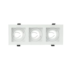 FORMA Ugradna rozetna 3xMR16 CFR1113 Bela