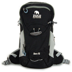 Ruksak Zulu Dory 15 Boja: crna