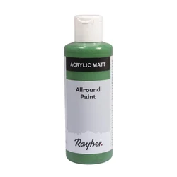 Rayher. Akrilna barva, borovničevo zelena, 80ml