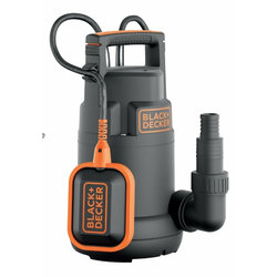 BLACK&DECKER BXUP250PCE potopna pumpa čistu vodu, 250W, 6.000 L/h