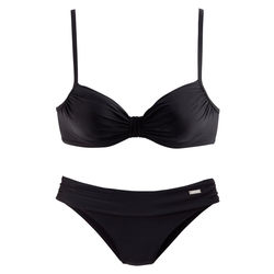 LASCANA Bikini, črna