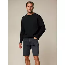 Sinsay - Teksas šorts slim fit sa džepovima - crno