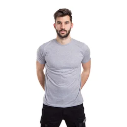 011Shop Muška majica kratkih rukava 011, Svetlosiva
