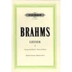 BRAHMS:LIEDER 1 MITTLERE STIMME