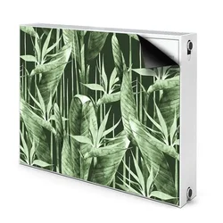 tulup.si Pokrov radiatorja Temni listi 100x60 cm