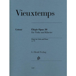 VIEUXTEMPS:ELEGIE OP.30 VIOLA AND PIANO