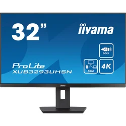 Monitor 31.5 Iiyama XUB3293UHSN-B5 IPS 3840x2160/60Hz/4ms/HDMI/DP/USB/RJ45/zvuč