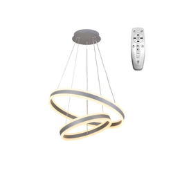 LED prigušiva luster na sajli LED/135W/230V 3000-6500K + daljinski upravljač