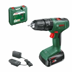 BOSCH EasyImpact 18V-40 Akumulatorska vibraciona bušilica, 1x 2.0Ah akumulator i punjač, 06039D8107