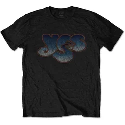 Yes Vintage Logo Black S Majica