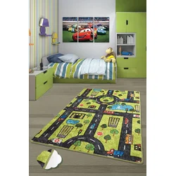 Conceptum Hypnose Tepih Green City, 100x160cm, Šareni