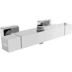 Mexen Cube termostatska prha, krom - 77250-00