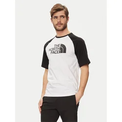 The North Face Majica Easy NF0A87N7 Bela Regular Fit