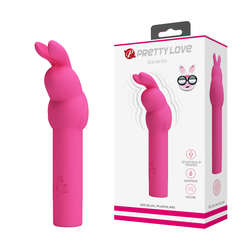 Pretty Love Gerardo Rabbit Clitoral Vibrator Pink