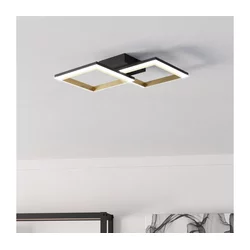 Eglo 901225-LED Stropno svetlo sa prigušivačem CALLIERA LED/18,4W/230V crna/zlatna