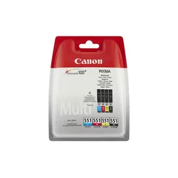 Tinta CANON CLI551MULTI (6509B009AA)