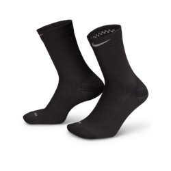 Nike Running Lightweight Crew Socks (1 Pair) - Black