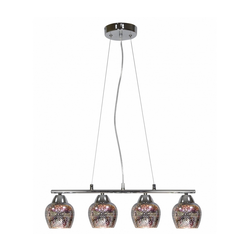 Sirius Viseća Lampa 4X60W E27 Chrome 3D