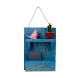 Aberto Design Polica za ključeve 214, 31x24x8cm, Plava
