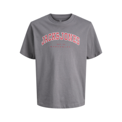 JACK & JONES Majica za dečake 12258924, Siva