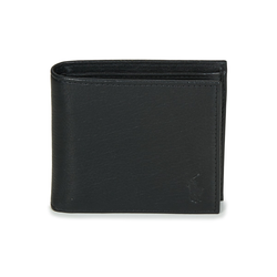 Polo Ralph Lauren Denarnice EU BILL W/ C-WALLET-SMOOTH LEATHER Črna