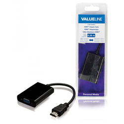 VALUELINE adapter HDMI A (M) - VGA (Ž) + 3.5mm Jack VLMB34900B02