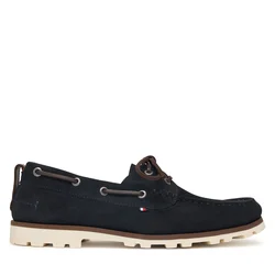 Tommy Hilfiger HILIFGER LIGHT SDE BOAT SHOE Modra