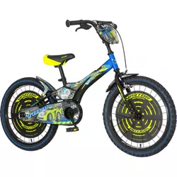 Visitor - TUR200 DECIJI BICIKL TURBO 20 VISITOR CRNO ZELENO PLAVI 2018 EUR1 @ - dečiji bicikli