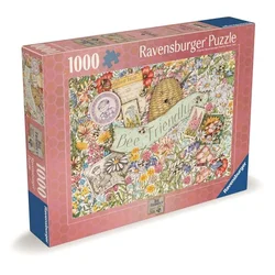 Ravensburger - Puzzle Čebelam prijazno - 1 000 kosov