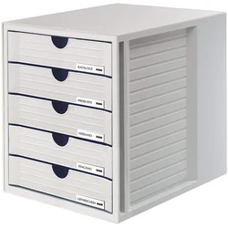 Predalnik SYSTEM BOX zaprt, siv