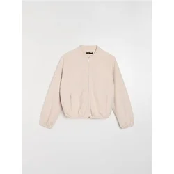 Sinsay - Soft touch bomber duks sa dodatkom viskoze - BEŽ