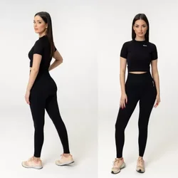 RING Core Seamless helanke Jet Black