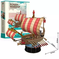 CUBICFUN PUZZLE ROMAN WARSHIP T4032h