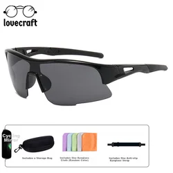 Lovecraft Unisex naočare za sunce, Crne