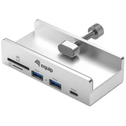 Equip Equip 539861 hub USB 3.2 Gen 1 Type-A 5000 Mbit/s Aluminij