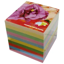 PAPIR ZA KOCKU 9X9X9CM LJEPLJENI FORNAX INTENZIVNE I PASTELNE BOJE SORTIRANO