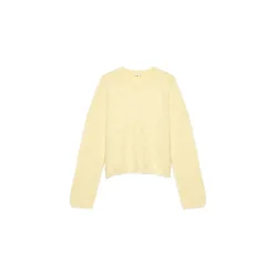 Pull&Bear Pulover svetlo rumena