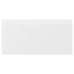 VOXTORP Front fioke, matirano bela, 40x20 cm