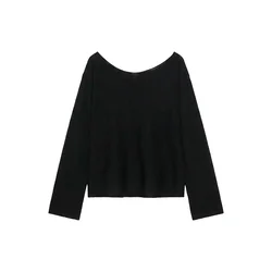 Pull&Bear Majica črna
