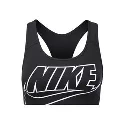 Nike SWOOSH FUTURA BRA, ženski top, crna BV3643