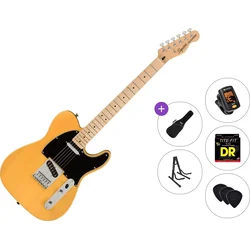 Fender Squier Affinity Series Telecaster MN BPG Standard SET Butterscotch Blonde Električna kitara