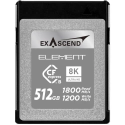 Spominska kartica Exascend 512 GB CFexpress tipa B serije Element
