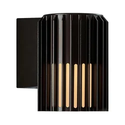 Nordlux - Spoljna zidna svetiljka ALUDRA, 1x E27/15W/230V, crna