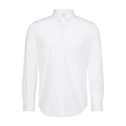 Calvin Klein Srajca LV04LB145G Bela Slim Fit